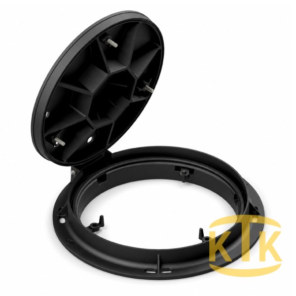 Döküm Rögar Kapağı Takımı Ø600 mm 180° Yuvarlak (DKT.600-D)