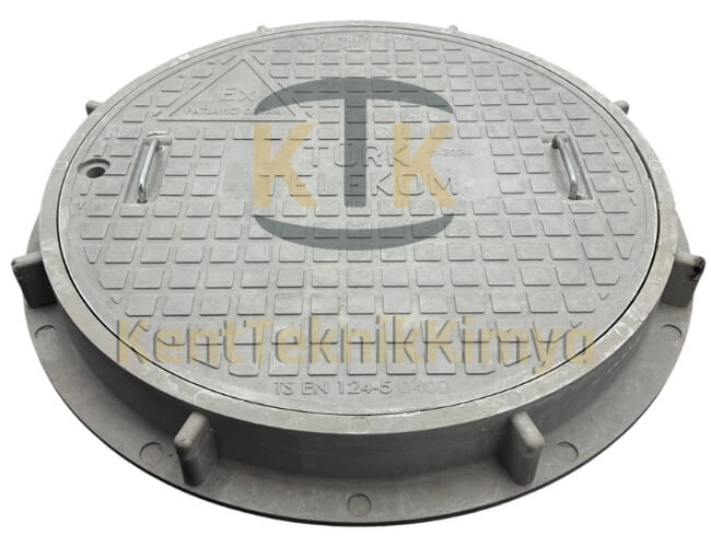 Kompozit Rögar Kapağı Takımı ø600mm TT1 Kalın Seri - Rögar Kapak
