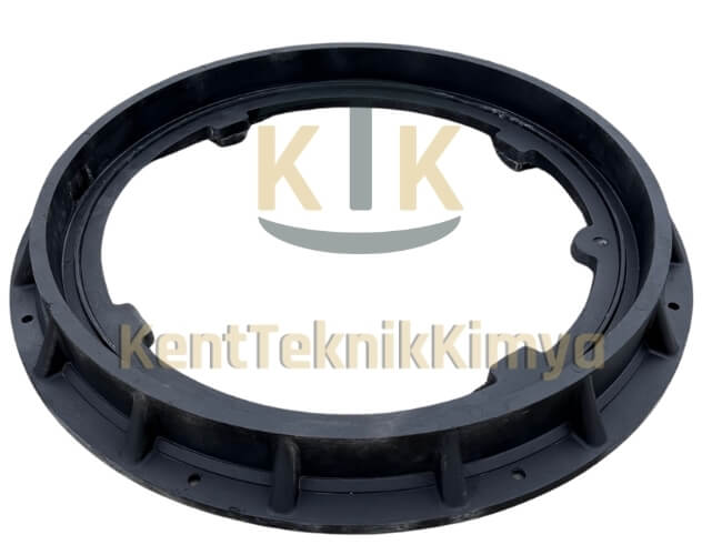 Kompozit Rögar Kapağı Takımı ø 600 mm D400 - Rögar Kapak