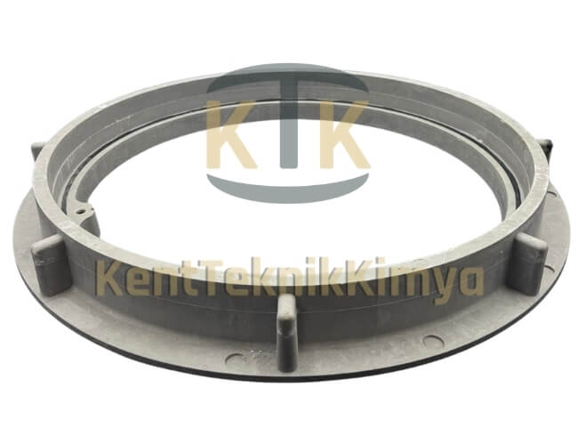 Kompozit Rögar Kapağı Takımı ø600mm TT1 Kalın Seri - Rögar Kapak